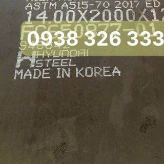 Thép Tấm  A515 Gr70,A516 Gr70  14mm  -Thép Tấm Chịu Nhiệt A515 Gr70,A516 Gr70  -Thép Lò Hơi, A515 Gr70,A516