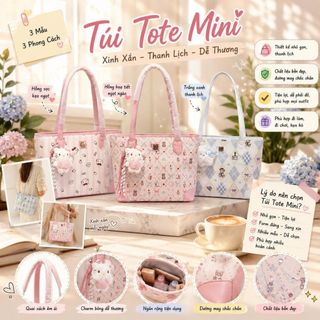 TÚI ĐEO VAI – ĐEO CHÉO NỮ THỜI TRANG TẶNG MÈO BÔNG DỄ THƯƠNG W775 - WINNIE HOUSE