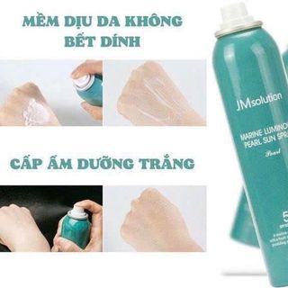 Xịt chống nắng JM (mặt và body)