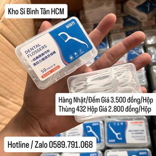 Hộp 50 Tăm Chỉ Nha Khoa V2 - Tăm Chỉ Nha Khoa - Giá Sỉ -