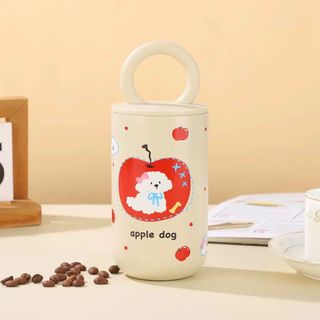 Ly Inox Có Quai Xách Hình Thú 500ml