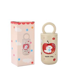 Ly Inox Có Quai Xách Hình Thú 500ml
