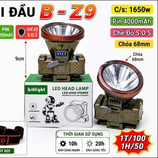 ĐÈN ĐỘI ĐẦU SIÊU SÁNG 1650W BZ9 (T100)