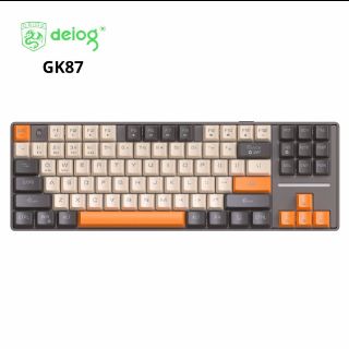 Bàn phím cơ không dây DEIOG GK87 với thiết kế 87 phím nhỏ gọn.