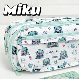 Túi Bút 6 Ngăn Miku – Full VAT