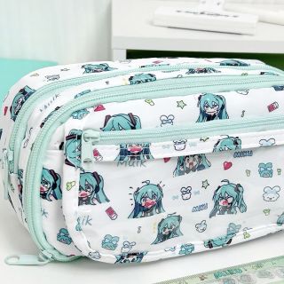 Túi Bút 6 Ngăn Miku – Full VAT