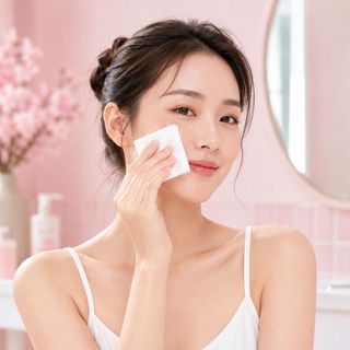 Bông Tẩy Trang EMOST 222 Miếng – 100% Cotton Mềm Mịn, Thấm Hút Tốt, Không Xơ