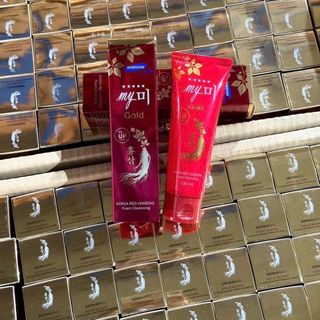 Sữa Rửa Mặt Hồng Sâm My Gold Hàn Quốc 130ml