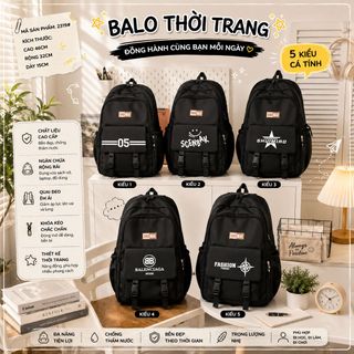 BALO THỜI TRANG A2319 VẢI DÙ CAO CẤP – NHẸ, BỀN, CHỐNG BÁM BẨN - PIPI STORE