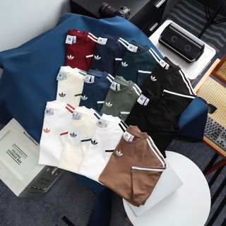 Áo thun nam. 100% cotton 2c chính phẩm, đồng chất, vải dày dặn.