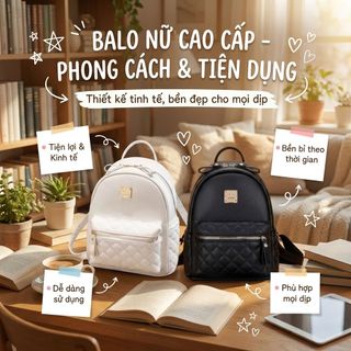 BALO DA PU SANG XỊN – ĐI CHƠI, ĐI LÀM ĐỀU CHUẨN GU W558 - WINNIE HOUSE