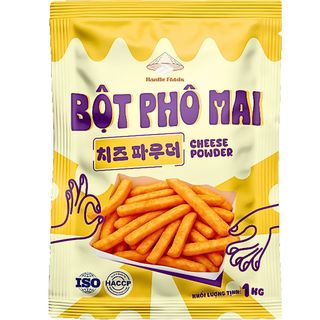 BỘT PHÔ MAI 1KG Hanbe Foods – LẮC KHOAI TÂY, GÀ RÁN, BẮP RANG, ĐỒ ĂN VẶT CỰC NGON