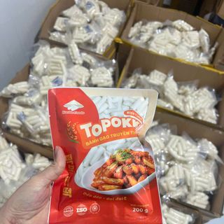 Bánh Gạo Tokbokki Vị Truyền Thống Hàn Quốc – Dẻo Dai, Không Bở, Ăn Liền Tiện Lợi gói 1kg - Hanbe Foods