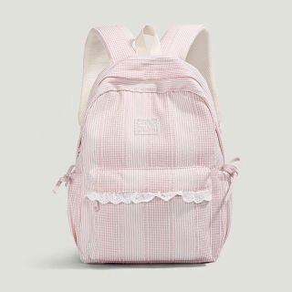💖 BALO A5003 PASTEL, THIẾT KẾ CARO PHỐI REN CỰC XINH, DỄ PHỐI ĐỒ