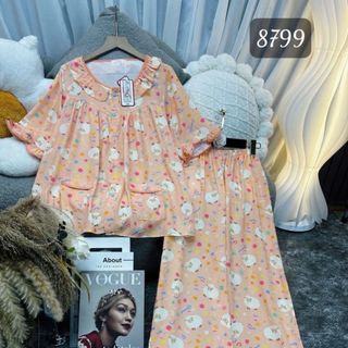 BỘ TOLE LONA CỔ SEN BÈO (8799)