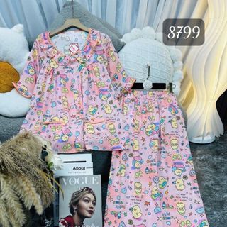 BỘ TOLE LONA CỔ SEN BÈO (8799)