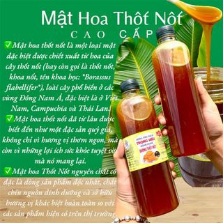 🌴MẬT HOA THỐT NỐT CAO CẤP 700ML – NGỌT THANH TỰ NHIÊN, THƠM ĐẬM VỊ