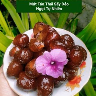 🍎 MỨT TÁO THÁI SẤY DẺO 500G – NGỌT TỰ NHIÊN, KHÔNG TẨM ĐƯỜNG