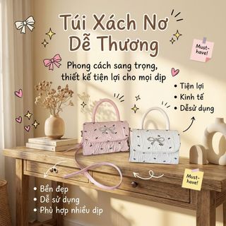 TÚI XÁCH NỮ TIỂU THƯ, SANG CHẢNH, SIÊU XINH, NHỎ GỌN DỄ PHỐI ĐỒ W735 - WINNIE HOUSE