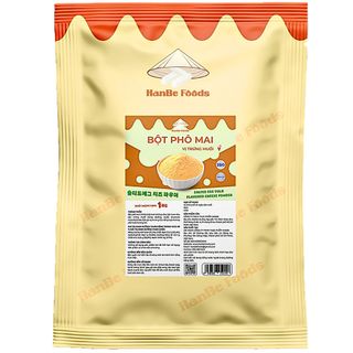 Bột Phô Mai Vị Trứng Muối 1kg Thơm Ngon Tiện Lợi - Dùng rắc khoai tây, bánh gạo - Hanbe Foods