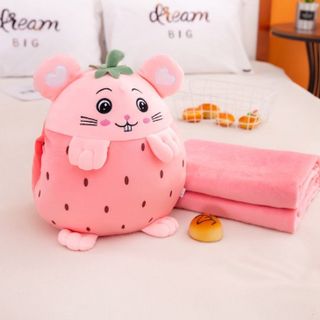 Bộ Gối Kèm Chăn Hoạt Hình - Full Vat