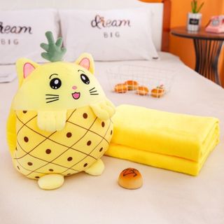 Bộ Gối Kèm Chăn Hoạt Hình - Full Vat