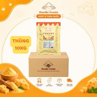Bột Phô Mai Vị Trứng Muối 1kg Thơm Ngon Tiện Lợi - Dùng rắc khoai tây, bánh gạo - Hanbe Foods