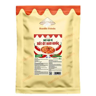 Bột Xốt Ớt Hàn Quốc 1kg Cay Ngọt Đậm Đà Tiện Lợi - Làm Xốt Topokki, Cơm Trộn, Mì Trộn - Hanbe Foods