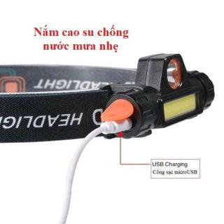 ĐÈN PIN ĐỘI ĐẦU MINI SIÊU SÁNG 2 TRONG 1
