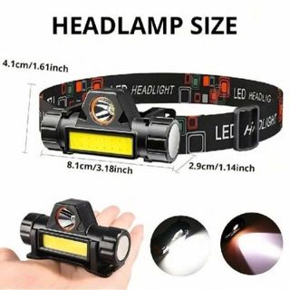 ĐÈN PIN ĐỘI ĐẦU MINI SIÊU SÁNG 2 TRONG 1