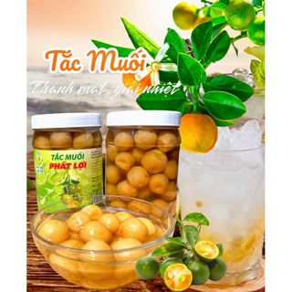 🍋 TẮC MUỐI NGUYÊN QUẢ 1KG, MÓN UỐNG THANH MÁT DỄ PHA TẠI NHÀ