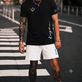 Áo thun nam. Chất thun cotton  4c chính phẩm đàn hồi tốt.