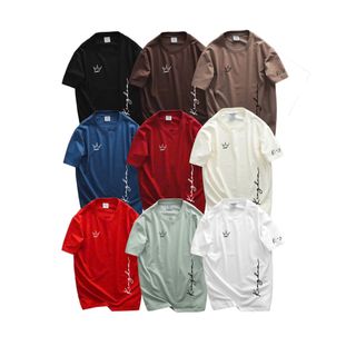 Áo thun nam. Chất thun cotton  4c chính phẩm đàn hồi tốt.