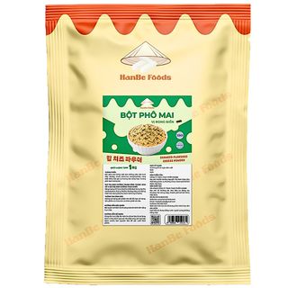 Bột Phô Mai Vị Rong Biển 1kg Hanbe Foods - Dùng Rắc Khoai Tây, Khoai Lang, Bánh Tráng, Bánh Gạo