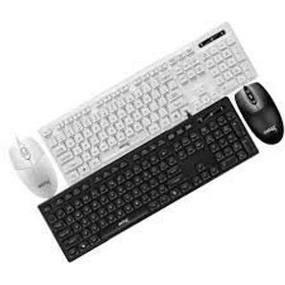 Combo bàn phím và chuột có dây DEIOG DY-912 màu trắng chính hãng.Bàn phím có thiết kế full size 104 phím, phù hợp cho cả văn phòng và chơi game.