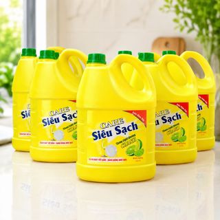 Nước Rửa Chén Care Hương Chanh 3600ml Full Vat