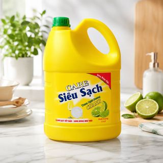 Nước Rửa Chén Care Hương Chanh 3600ml Full Vat