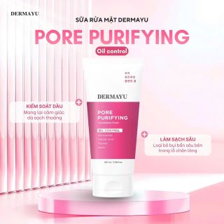 Sữa rửa mặt Làm sạch Sâu Chuyên dụng Dermayu 100ml