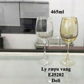 BỘ 6 LY UỐNG RƯỢU VANG HỔ PHÁCH 465ml DELI EJ5202HA (T8)