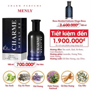 Nước hoa charme menly ex