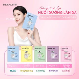 Mặt nạ Tinh chất Cô đặc Phục hồi Da Chuyên sâu Dermayu 30ml / miếng