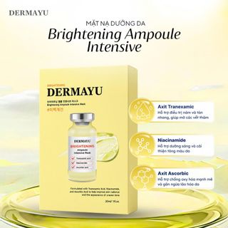 Mặt nạ Tinh chất Cô đặc Phục hồi Da Chuyên sâu Dermayu 30ml / miếng