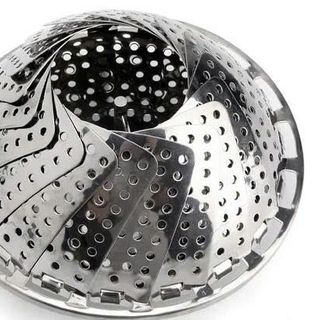 XỬNG HẤP, VỈ HẤP INOX 3 CHÂN GẤP GỌN 25CM (T150)