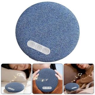 Loa Bluetooth S1 tròn, siêu mỏng được thiết kế để đặt dưới gối nhằm hỗ trợ giấc ngủ mà không làm phiền người bên cạnh.