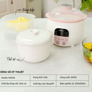 Nồi nấu chậm Seka SK6132