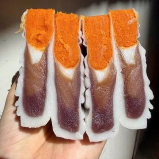 BÁNH DẺO MOCHI KHOAI MÔN TRỨNG MUỐI