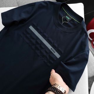 B.O.O.S New T-Shirt.  Chất cotton 2c in nổi + Logo phối màu.