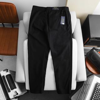 LINEN POLO LƯNG THUN.  Fom ống đứng.