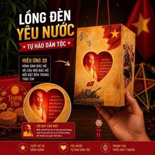 Đèn trung thu yêu nước