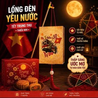 Đèn trung thu yêu nước